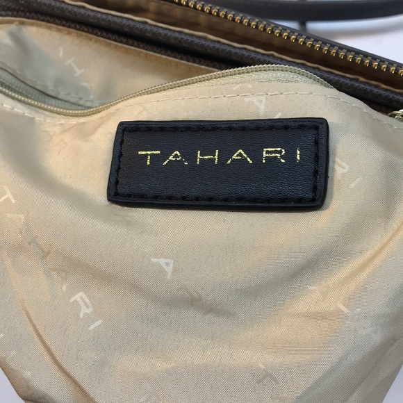 TAHARI Gray Crossbody Bag - Picture 6 of 12